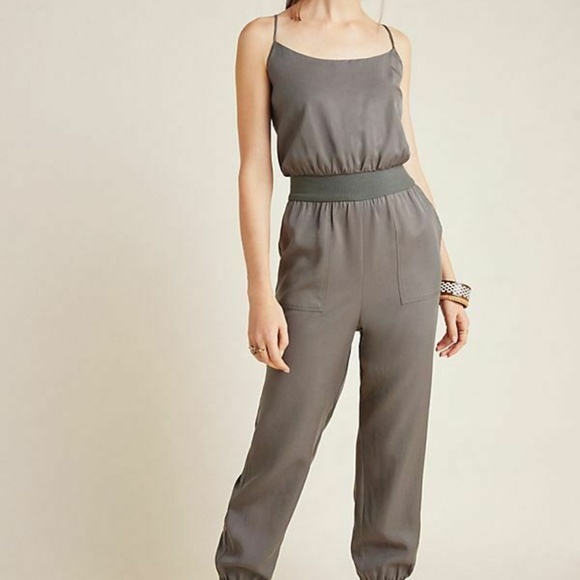 anthropologie jogger jumpsuit
